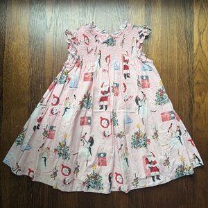 Pink Chicken Stevie Holiday Spirit Dress 3Y